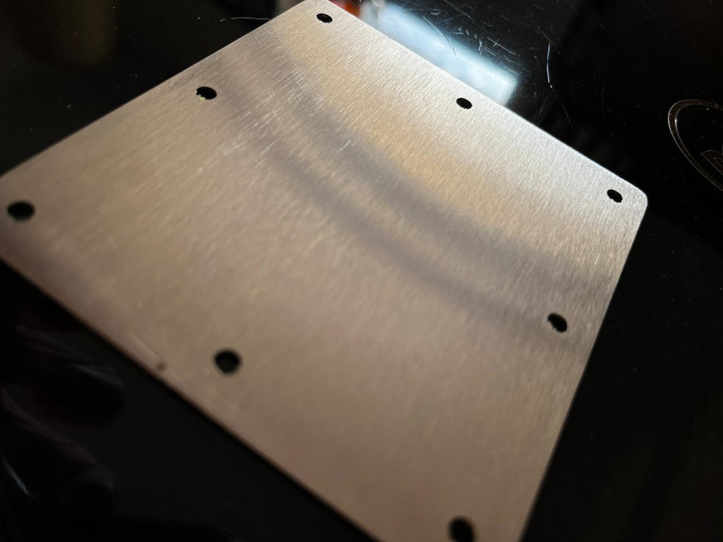 Targhetta CE predefinita satinata