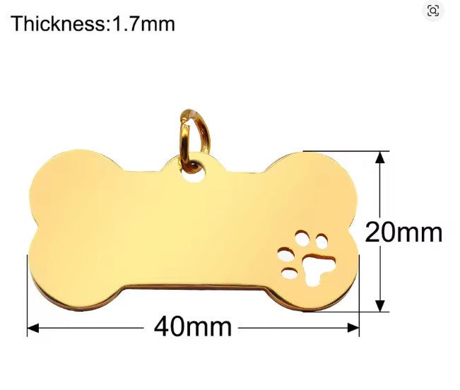 Targhetta animali OSSO 2